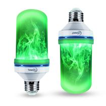 Lâmpada LED com efeito de chama Yewclls E26 Fire Bulb 1.8 W, pacote com 2