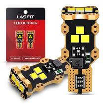 Lâmpada LED com lâmpada reversa LASFIT 921 912 T15 6000K branca, pacote com 2