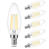 Lâmpada LED Cotanic C35 Candle Dimmable E12 4W 4000K 600lm, pacote com 6
