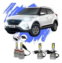 Lâmpada Led Creta Hyundai 2017 A 2022 Kit V10 - Efeito Xênon Lâmpada Led Creta Hyundai 2017 A 2022 Kit V10 - Efeito Xênon