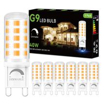 Lâmpada LED DAYBEETER G9 regulável 4W (equivalente a 40W) 2700K 450lm 120V Lâmpada LED DAYBEETER G9 regulável 4W (equivalente a 40W) 2700K 450lm 120V