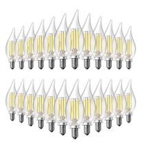 Lâmpada LED DAYBETTER Chandelier 60W E12 Regulável 5000K 600lm Lâmpada LED DAYBETTER Chandelier 60W E12 Regulável 5000K 600lm