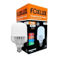 Lâmpada Led de Alta Potência Bivolt Foxlux Lâmpada Led de Alta Potência Bivolt Foxlux
