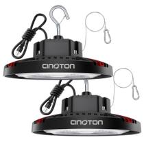 Lâmpada LED de alto brilho CINOTON 160W 24000LM 5000K IP65, pacote com 2