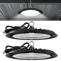 Lâmpada LED de alto brilho Sunco UFO 150W 19500lm 6000K IP65, pacote com 2