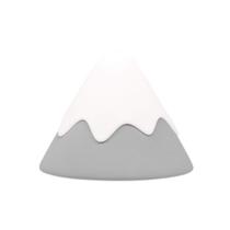 Lâmpada LED de berçário noturna Uonlytech Snow Mountain recarregável