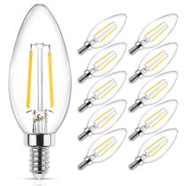 Lâmpada LED de candelabro Ascher Classic E12 4W 2700K Lâmpada LED de candelabro Ascher Classic E12 4W 2700K