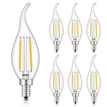 Lâmpada LED de candelabro CrLight 2W (equivalente a 25W) 2700K 250LM Lâmpada LED de candelabro CrLight 2W (equivalente a 25W) 2700K 250LM