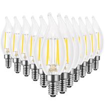 Lâmpada LED de candelabro E ENERGETIC 60W E12 regulável 5000K