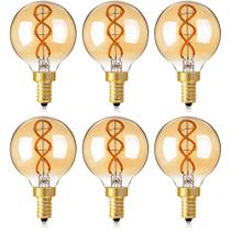 Lâmpada LED de candelabro Genixgreen Dimmable Amber E12 3W 2200K