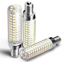 Lâmpada LED de candelabro Hylroe E12 C7 10W 6000K regulável Lâmpada LED de candelabro Hylroe E12 C7 10W 6000K regulável