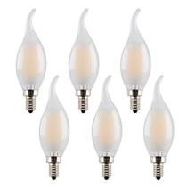 Lâmpada LED de candelabro PANLAVIE 6W regulável 2700K E12 60W