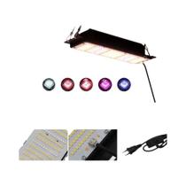 Lâmpada LED De Crescimento De Plantas De Espectro Completo 50W 240W Com Dimmer Inteligente Para Lâmpada LED De Crescimento De Plantas De Espectro Completo 50W 240W Com Dimmer Inteligente Para