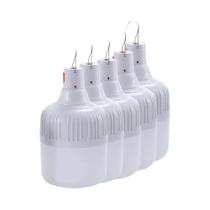 Lâmpada LED De Emergência Para Acampamento Recarregável USB De 60W 80W, Lanterna Portátil Externa