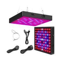 Lâmpada LED De Espectro Completo Para Cultivo 81-312 LEDs 25W-80W Para Plantas Internas Em Estufas E