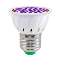 Lâmpada LED De Espectro Completo Para Cultivo E27 E14 MR16 GU10 3 Peças Para Plantas Hidropônicas Em