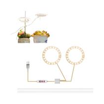 Lâmpada LED De Espectro Completo Para Cultivo Interno, Luz USB DC5V Para Hidroponia, Lâmpada Para