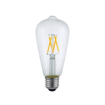 Lampada led de filamento st64 cristal 4w 2400k Lampada led de filamento st64 cristal 4w 2400k