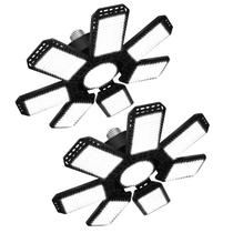 Lâmpada LED de garagem AUDLES 240W 24000LM 6500K, pacote com 2 Lâmpada LED de garagem AUDLES 240W 24000LM 6500K, pacote com 2