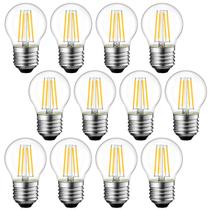 Lâmpada LED de globo de filamento LVWIT G14 4,5 W (equivalente a 60 W)