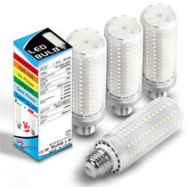 Lâmpada LED de milho Ziomitus 20W 3000lm 6000K E27, pacote com 4