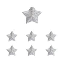 Lâmpada LED De Natal Em Forma De Floco De Neve Com Sucção Para Decoração De Janela, Ornamentos De