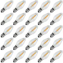 Lâmpada LED de Natal KGC C7 E12 Base 0.6W 2200K 50LM Lâmpada LED de Natal KGC C7 E12 Base 0.6W 2200K 50LM