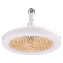 Lampada LED de Teto Ventilador 360º 2 em 1 Controle Remoto