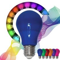 Lâmpada LED Decorativa Colorida 6W: Cromoterapia! Externa