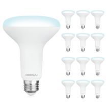 Lâmpada LED DEGNJU BR30 7W 5000K regulável 650lm, pacote com 12
