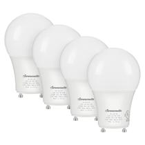 Lâmpada LED DEWENWILS GU24 9W 800lm 2700K regulável, pacote com 4