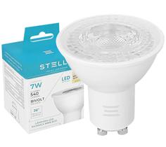 Lâmpada Led Dicroica 7W Gu10 Branco Quente 3000K