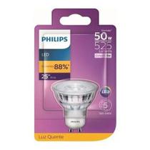 Lâmpada Led Dicroica Gu10 4.2w 350lm Luz Quente Philips