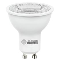 Lampada LED Dicroica Luminatti GU10 8W Bivolt 2700K