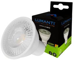 Lâmpada Led Dicroica Mr16 6,5W Gu10 Bivolt Branco Frio Lâmpada Led Dicroica Mr16 6,5W Gu10 Bivolt Branco Frio