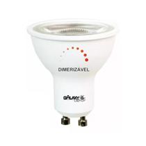 Lâmpada Led Dicroica Mr16 7W Gu10 6000K Br Frio Dimerizável