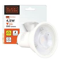 Lampada Led Dicroica Mr16 Gu10 4,5W 2700K BLACK+DECKER