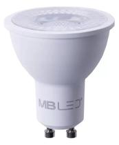 Lâmpada Led Dicróica MR16 GU10 6w 6000k Branco Frio MBLED