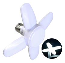 Lâmpada Led Dobrável Ajustável Bivolt Design Pétala 6500k Cor da luz Branco-frio 28W