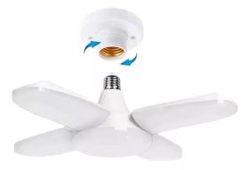 Lâmpada Led Dobrável Ajustável Bivolt Design Pétala 6500K