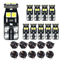 Lâmpada LED DODOFUN T10 W5W 158 168 194 2825 12V 320LM Branca