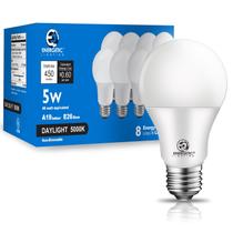 Lâmpada LED E ENERGETIC LIGHTING 5W 450lm 5000K E26, pacote com 8