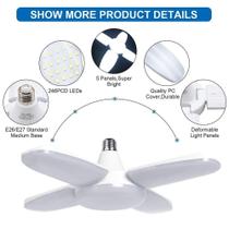 Lâmpada Led E27 Flor 28W Dobrável Branca Fria 6500K 110V Lâmpada Led E27 Flor 28W Dobrável Branca Fria 6500K 110V