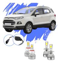 Lâmpada Led Ecosport 2013 A 2017 H4 H11 V10 - Efeito Xênon Lâmpada Led Ecosport 2013 A 2017 H4 H11 V10 - Efeito Xênon