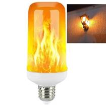 Lampada Led Efeito Fogo Chama 3 Modos E27 Iluminaçao Enfeite Decorativo Luz Ambiente Confraternizaçao Evento Festa