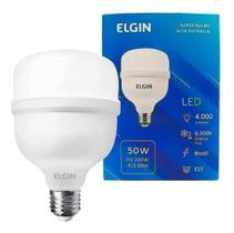 Lâmpada LED Elgin Super Bulbo 50W 4000lm 6500K Branca Fria Bivolt E27 Lâmpada LED Elgin Super Bulbo 50W 4000lm 6500K Branca Fria Bivolt E27