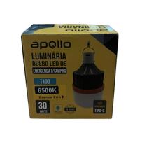 Lampada led emergencia 30w bulbo p/ camping 6500k - apollo Lampada led emergencia 30w bulbo p/ camping 6500k - apollo