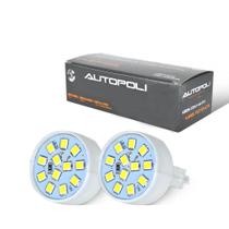 Lampada LED Encaixe T20 1 Polo 3,5W 12V 12 LEDs Branca Autopoli Par
