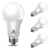Lâmpada LED Energética Equivalente a 100 W A19 5000K E26, pacote com 4