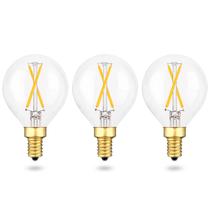 Lâmpada LED EQ Lighting G16.5 regulável E12 2W 3000K 200lm 25W Lâmpada LED EQ Lighting G16.5 regulável E12 2W 3000K 200lm 25W